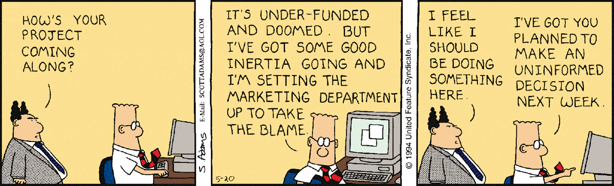 Dilbert Cartoon